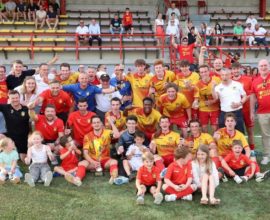 Den beker is van ons!