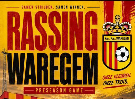K Racing Waregem - SV Zulte Waregem  |  27 juni 2026   |   14u